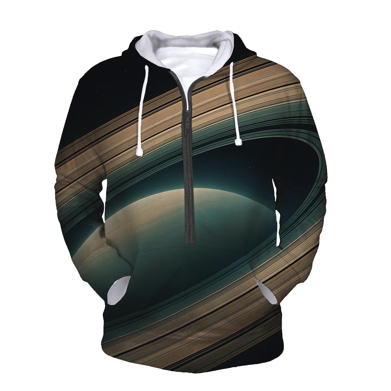 Ring Plane Horizon With Division Gaps hoodie designs