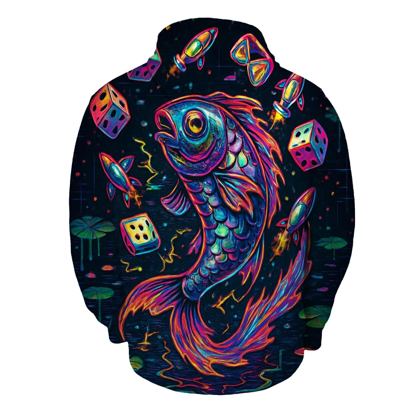 Quantum Koi Juggler hoodie styles