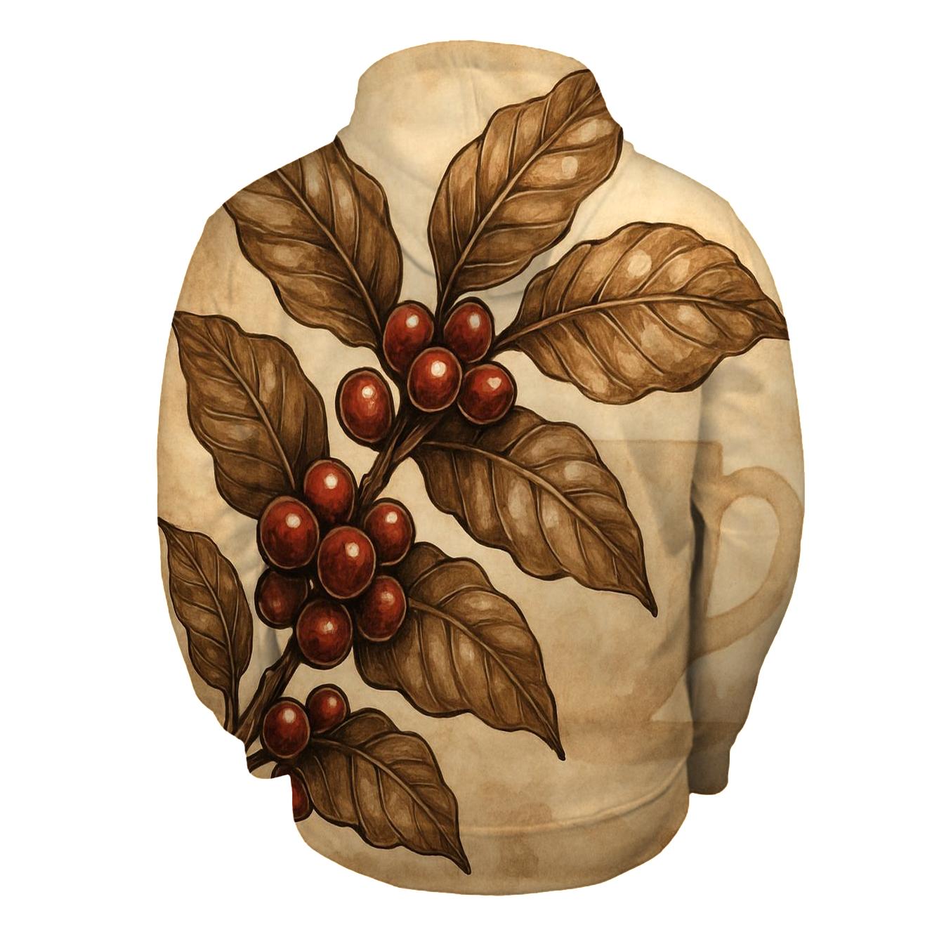 Cherry Branch Gleam printed hoodies