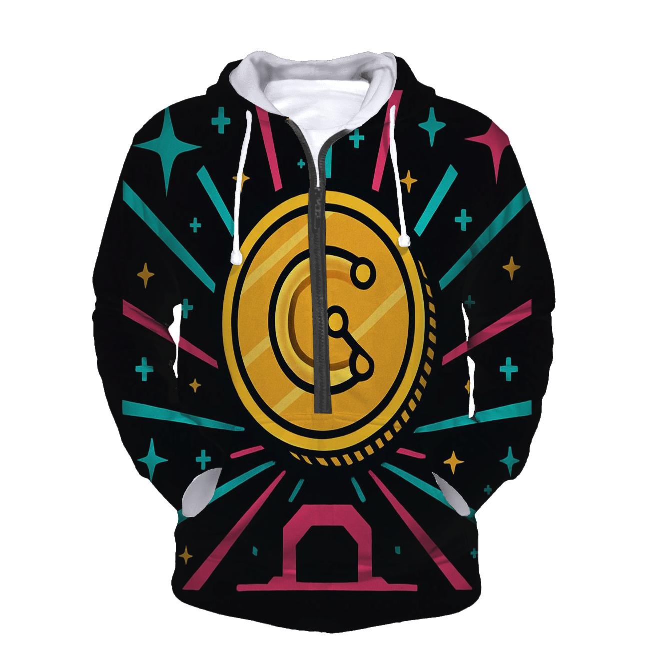 Arcade Starport Token Burst hoodie styles