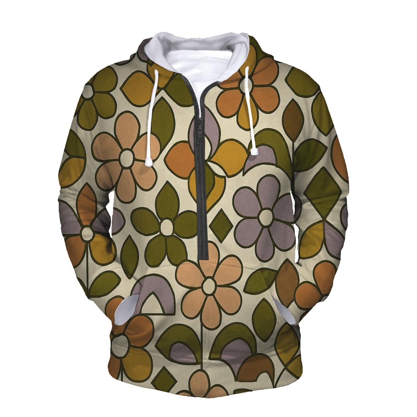 Studio Funk Geometric Petals premium hoodies