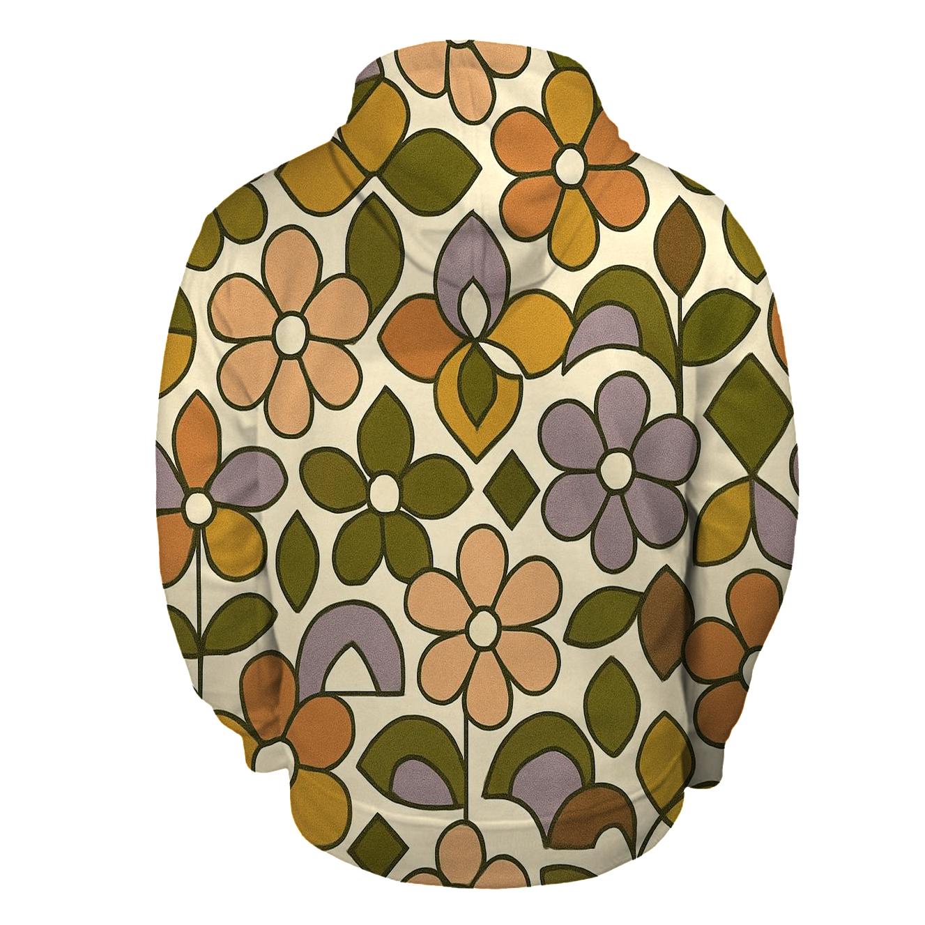 Studio Funk Geometric Petals premium hoodies