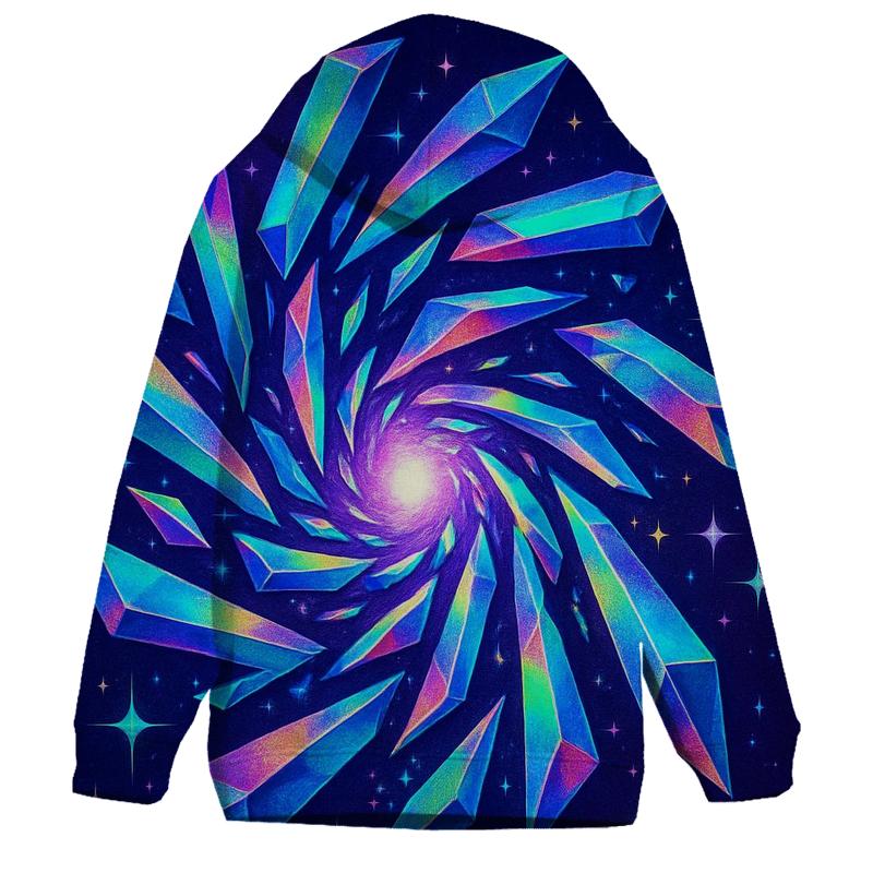 Holo Prism Carousel printed hoodies
