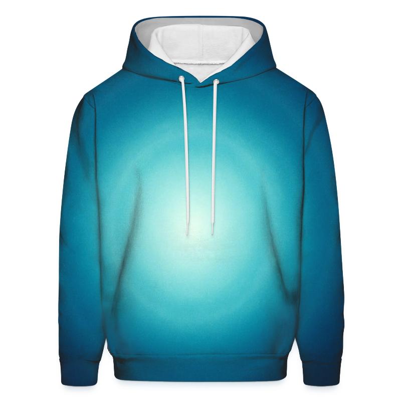 Polar Halo Diffusion zip-up hoodies