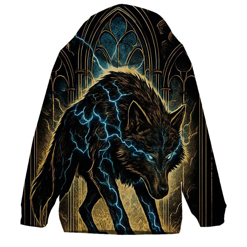 Cathedral Of The Stormwolf premium hoodies