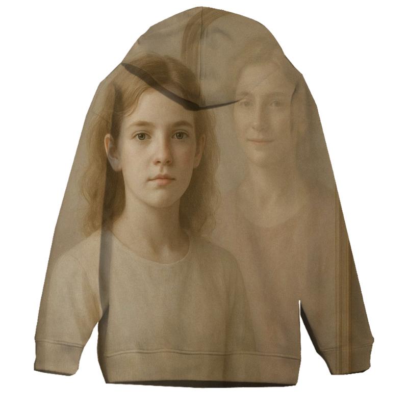 The Mirror Of Becoming Her Face Reflected In Your Courage designer hoodies
