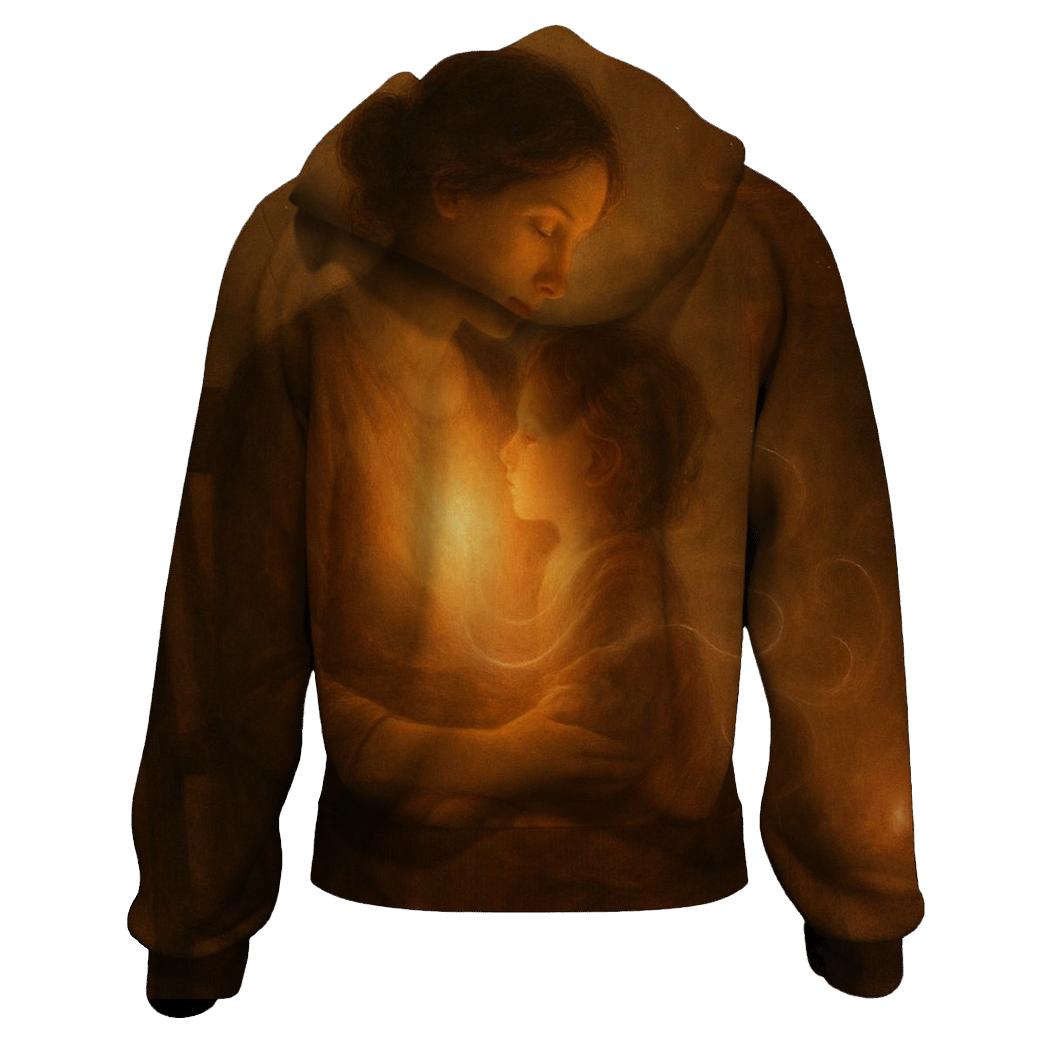 The Hearth Within Her Heart A Warmth That Follows You graphic hoodies