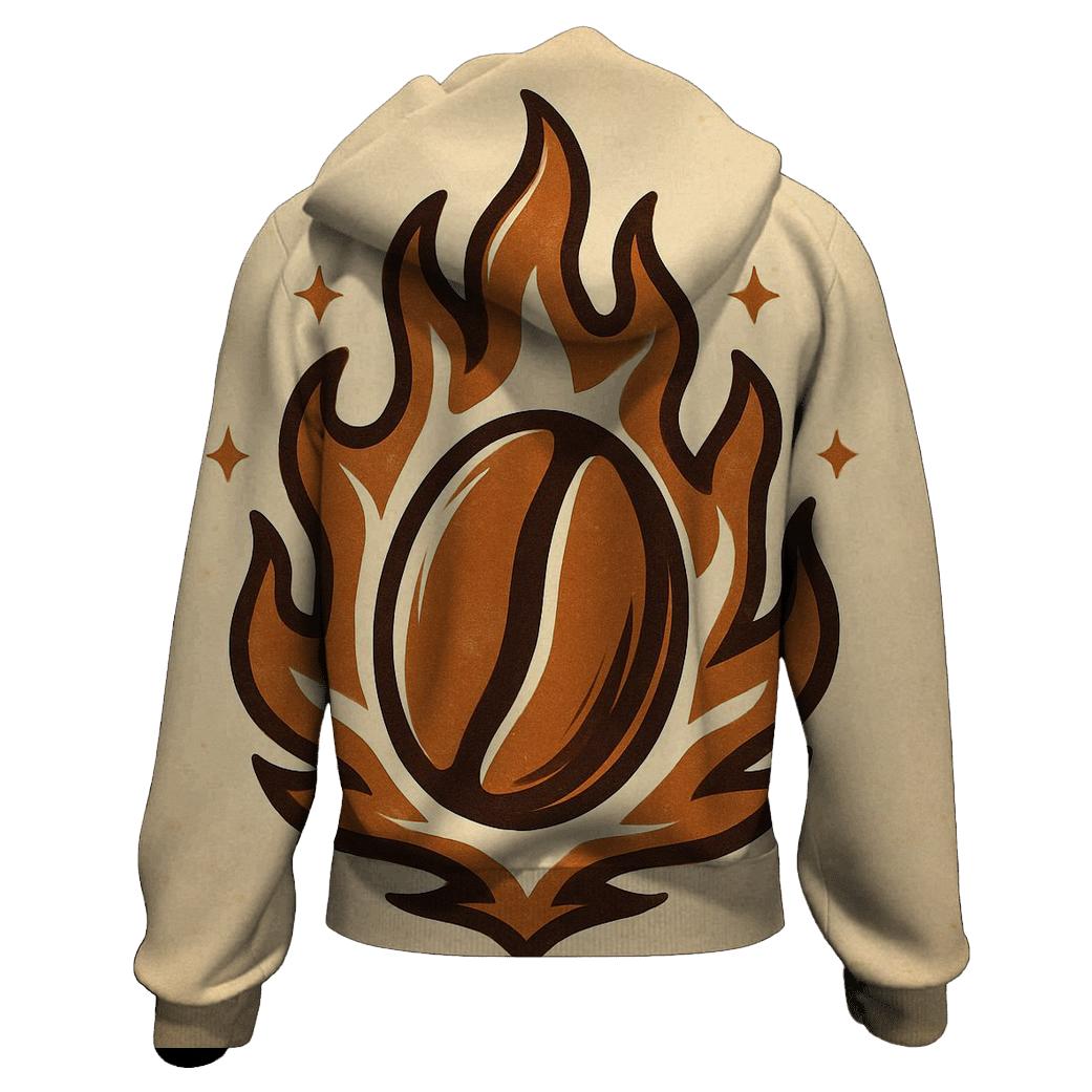 Roast Flame Crest lightweight hoodies