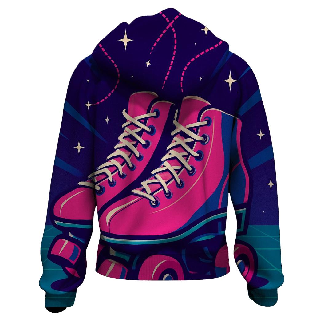 Neon Roller Rink Constellation hoodies fashion