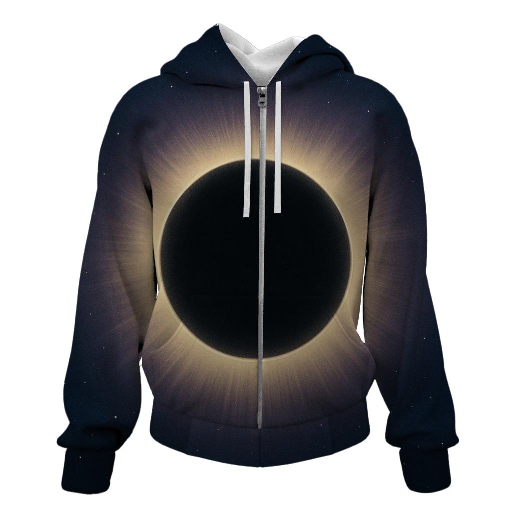 Eclipse Corona Petal Plumes hoodie trends