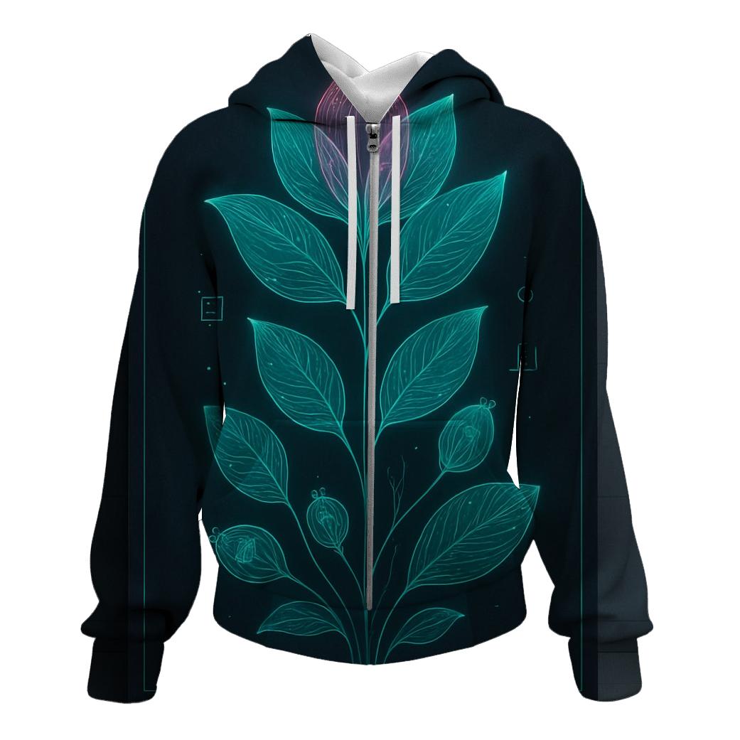 Aurora Circuit Botanica custom hoodies