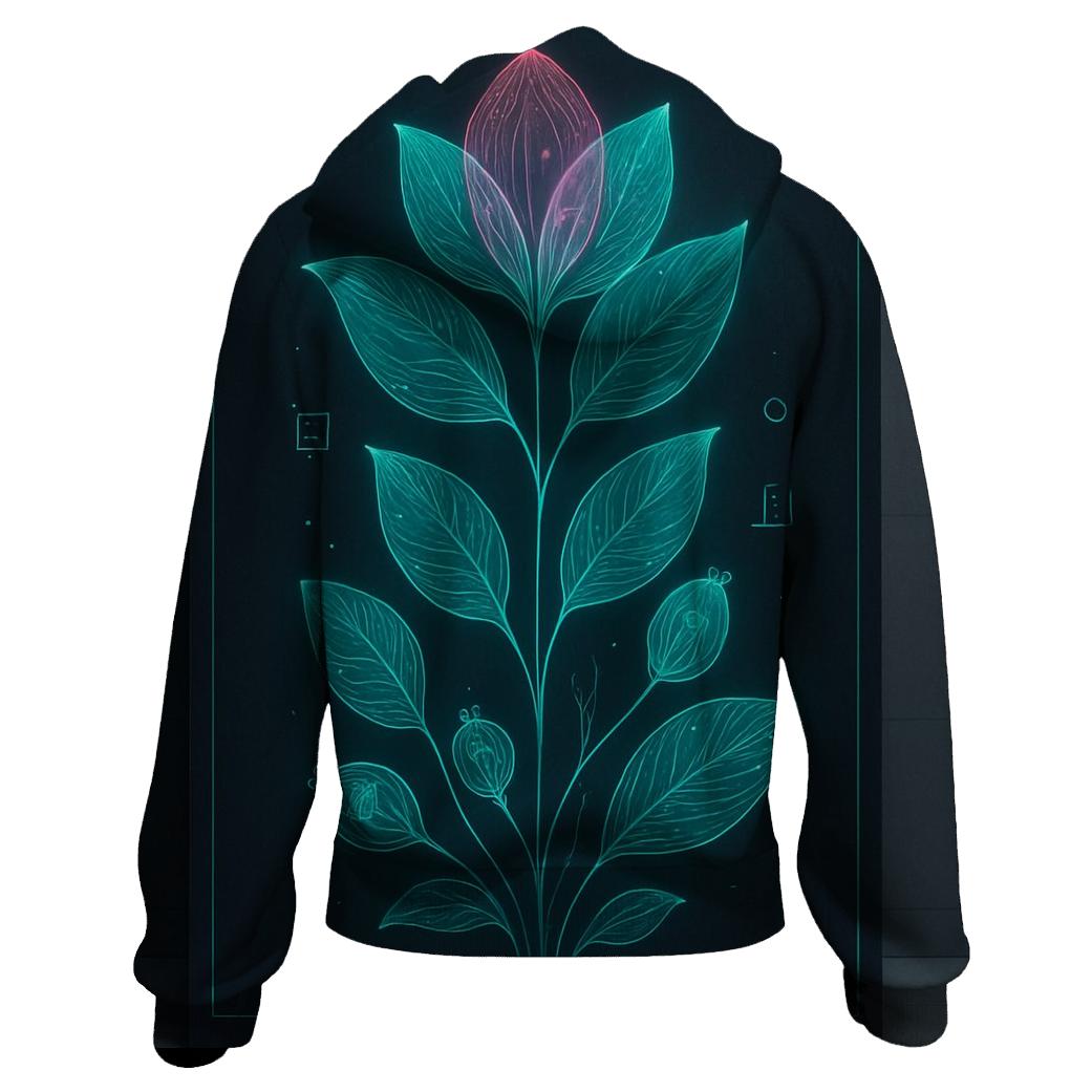 Aurora Circuit Botanica custom hoodies