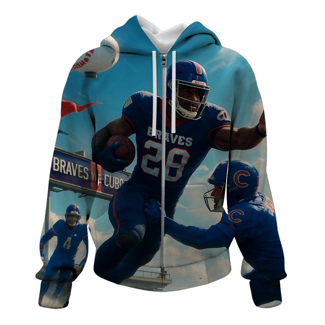 Sky Harbor Tackle Braves Versus Cubs hoodie designs