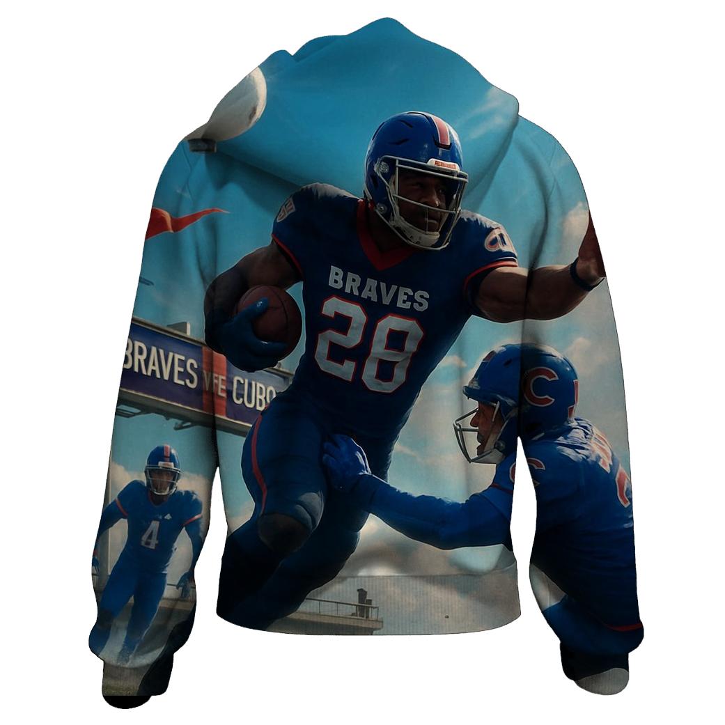 Sky Harbor Tackle Braves Versus Cubs hoodie designs