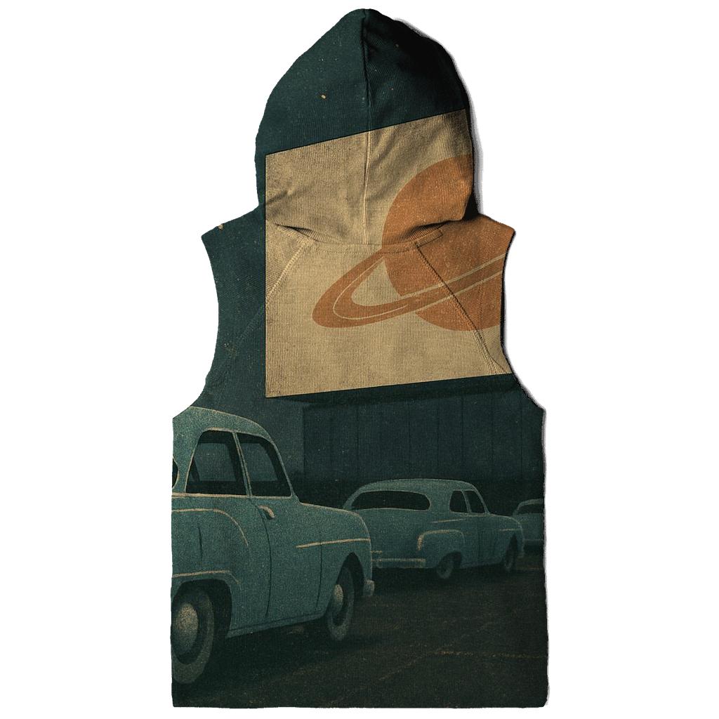 Retro Cosmic DriveIn Theater pullover hoodies