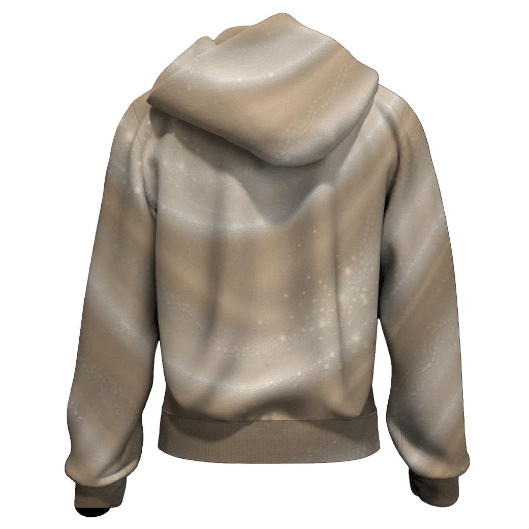 Champagne Pearl Drapery hoodies fashion