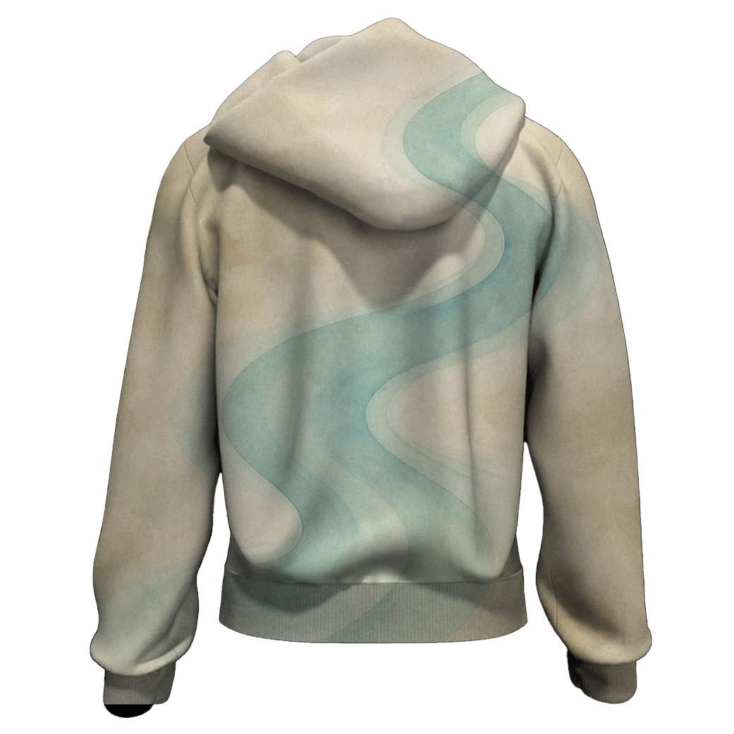 River Of Quiet Renewal printed hoodies