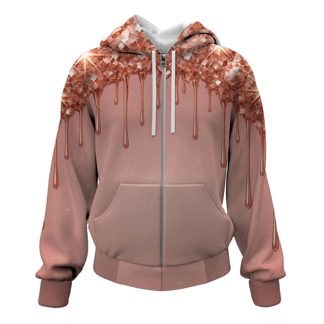 Rose Gold Disco Canopy designer hoodies