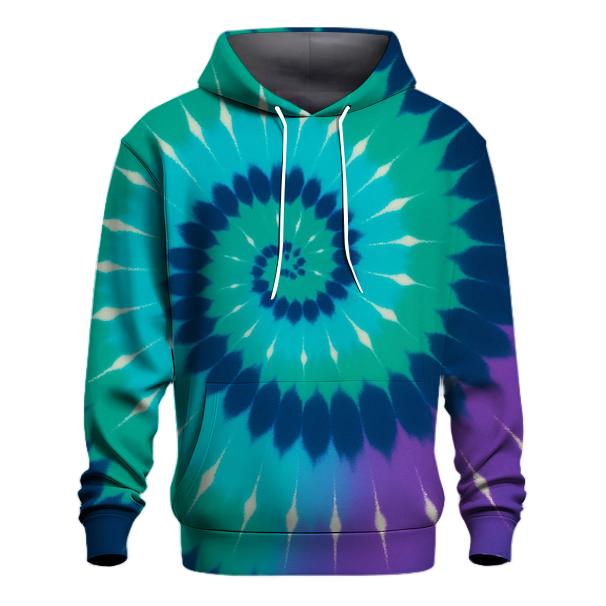 Aurora Spiral Overdye Vortex hoodie designs