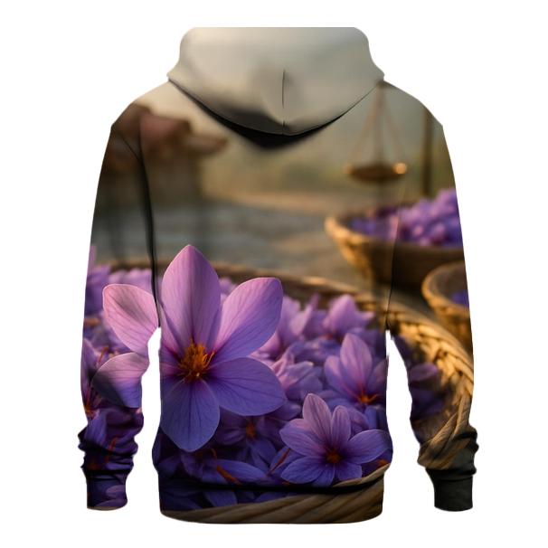 Saffron Crocus Harvest Trays At Dawn hoodie trends