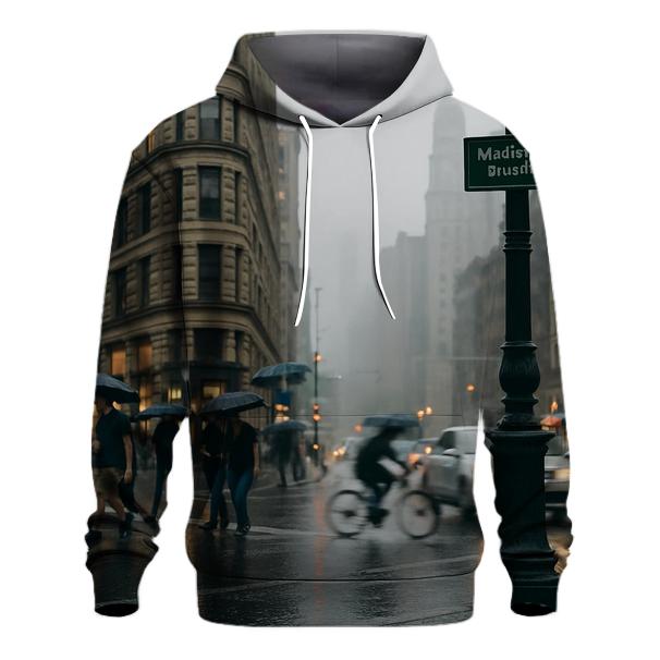 Flatiron District Rain Gloss With Midtown In The Distance hoodie styles