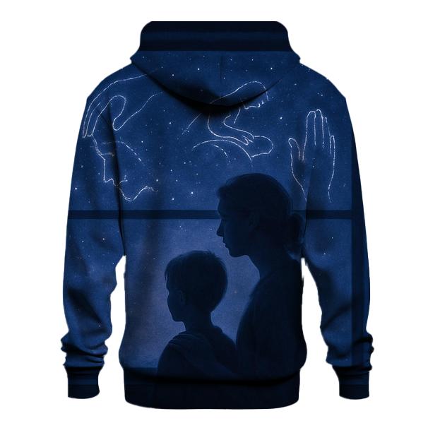 Constellations Of Care Mapping Every Night She Stayed Awake pullover hoodies