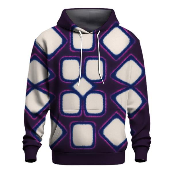 Itajime Nebula Lattice Clamp Resist premium hoodies