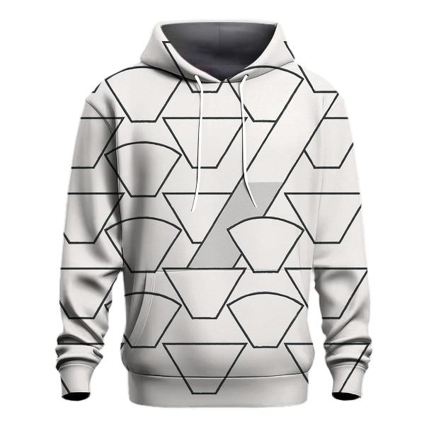 Filter Fold Geometry designer hoodies