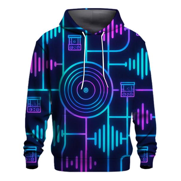 Neon City Beat Map custom hoodies