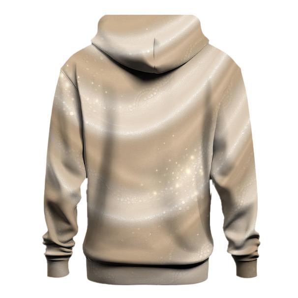 Champagne Pearl Drapery pullover hoodies