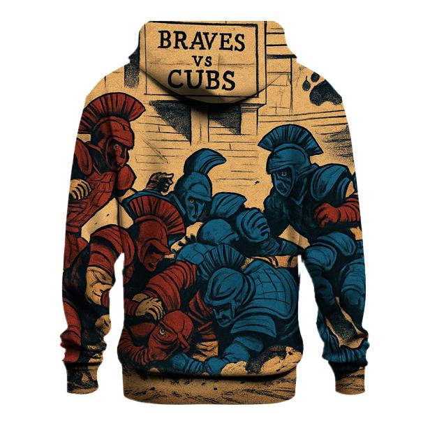 Ancient Arena Showdown Braves Versus Cubs custom hoodies