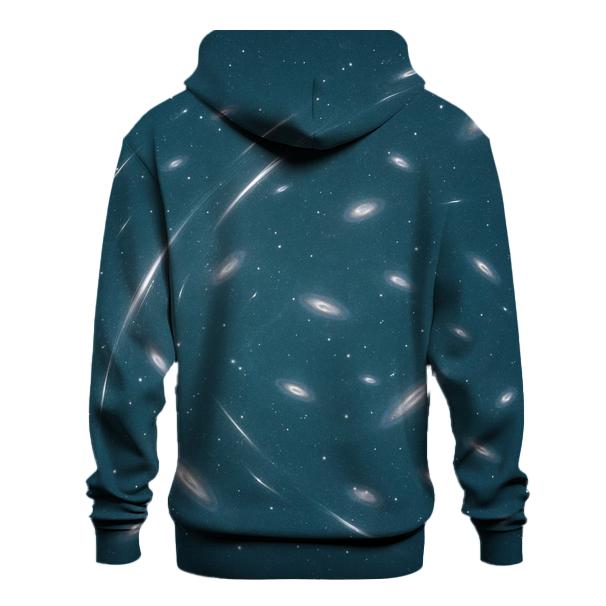 Gravitational Lens Arc Constellation embroidered hoodies