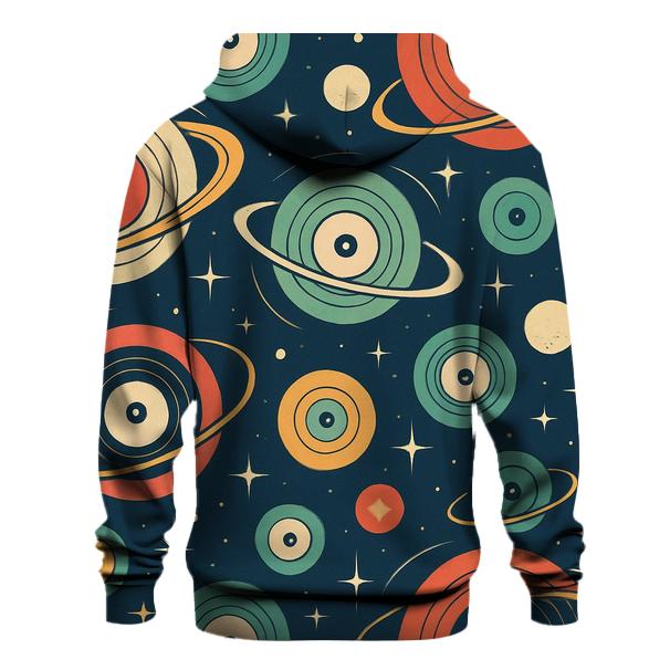 Vinyl Orbit Record Rings designer hoodies