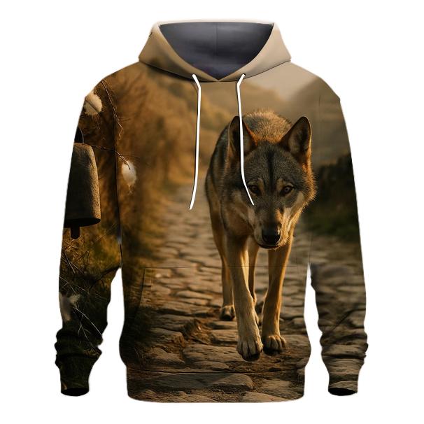 Transhumance Trail Apennine Wolf designer hoodies