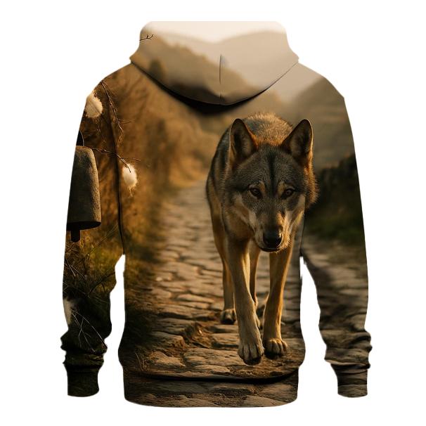 Transhumance Trail Apennine Wolf designer hoodies