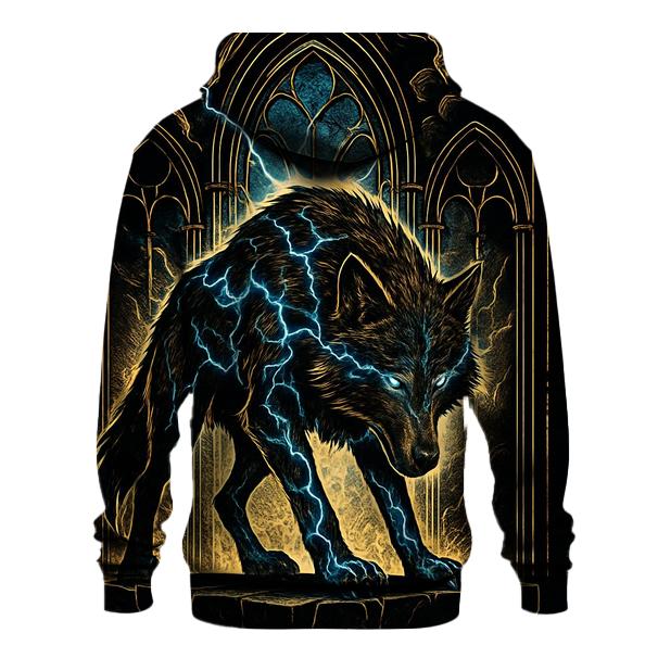 Cathedral Of The Stormwolf graphic hoodies