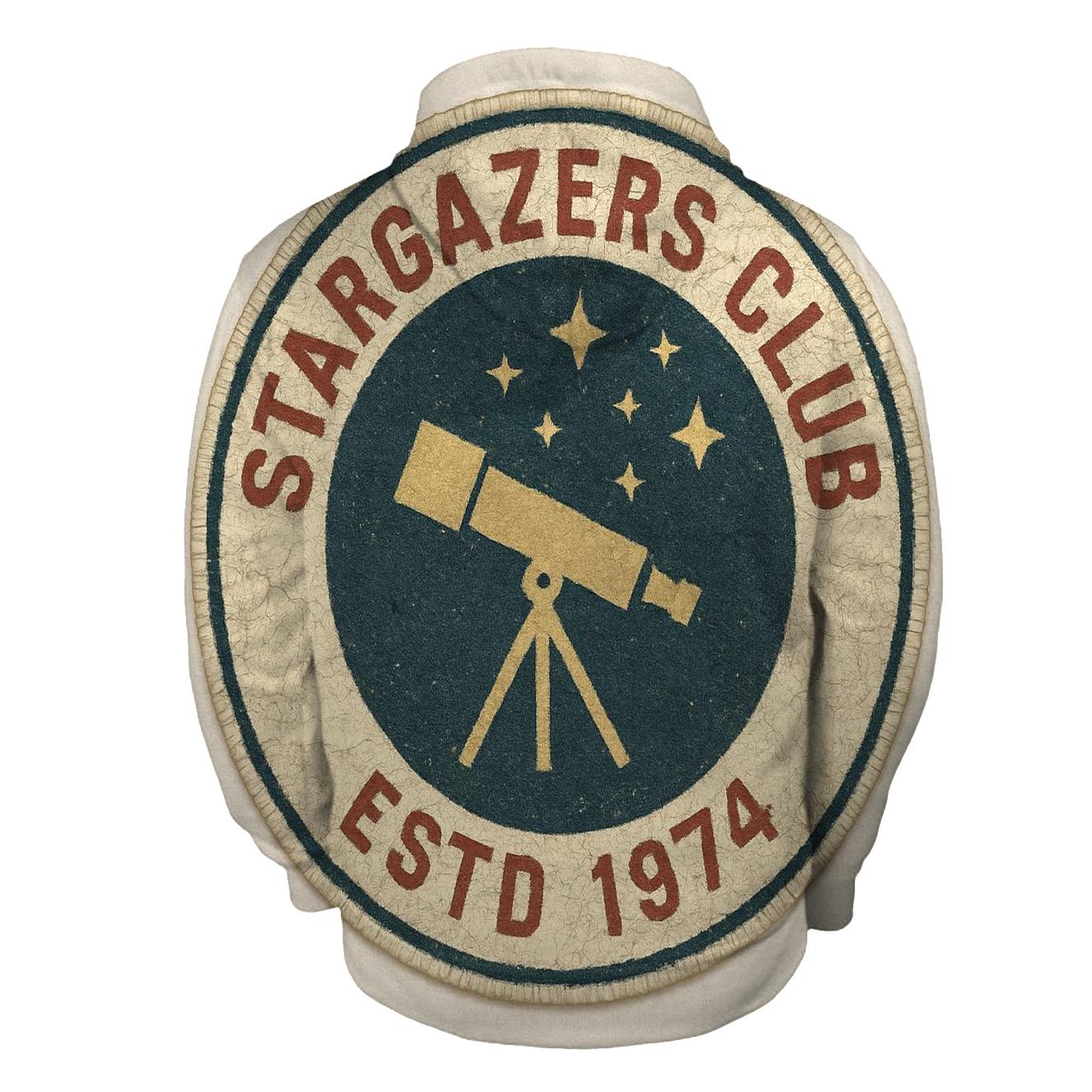 Stargazers Vintage Club Emblem pullover hoodies