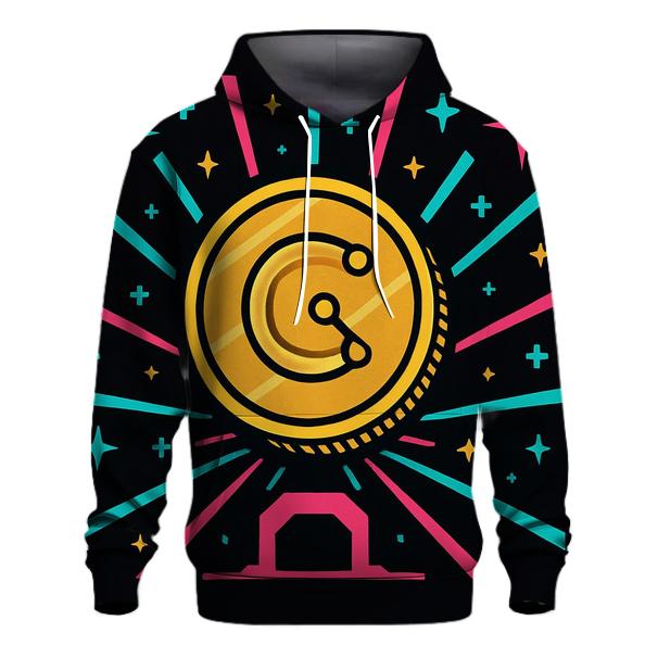 Arcade Starport Token Burst lightweight hoodies