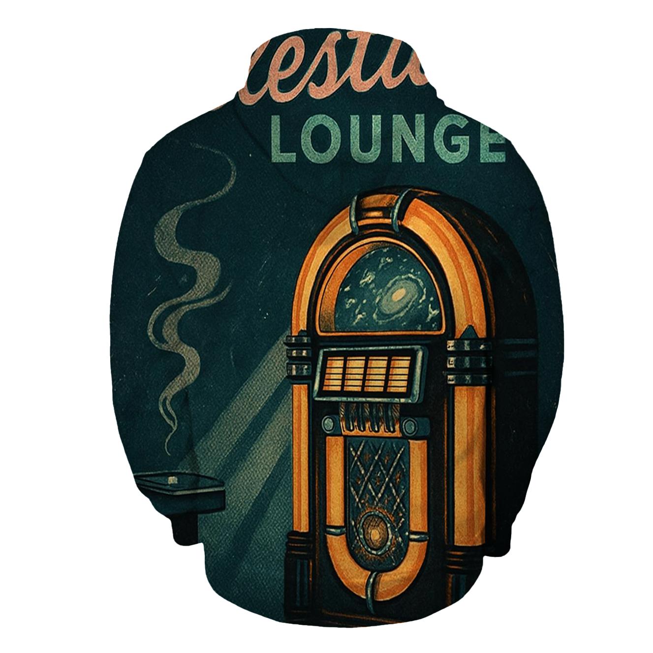 Celestial Jukebox Lounge Poster hoodie trends