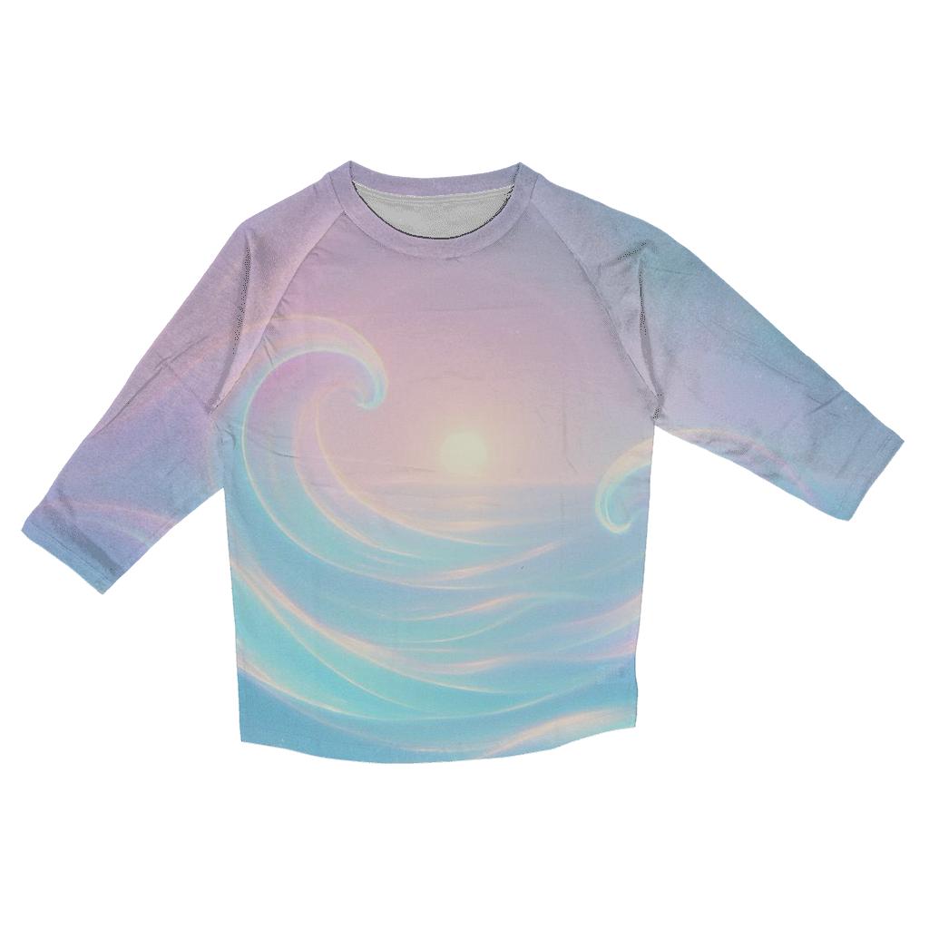 Aurora Tidal Reverie cotton quarter sleeve shirts