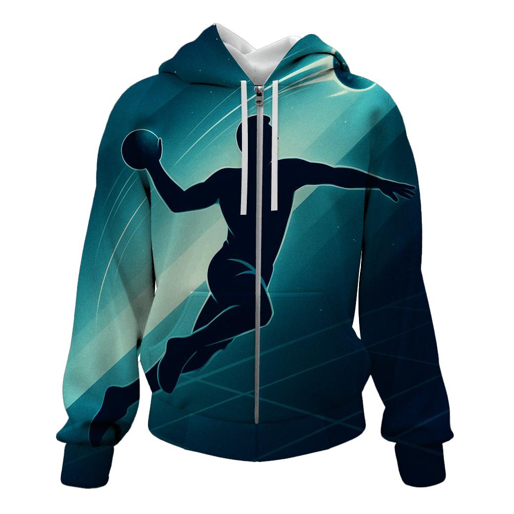 Nordic Handball Gravity Play custom hoodies