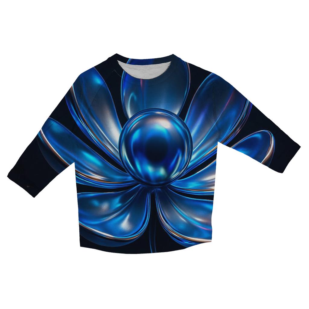 Chrome Nectar Bloom fashion 3/4 sleeve shirts