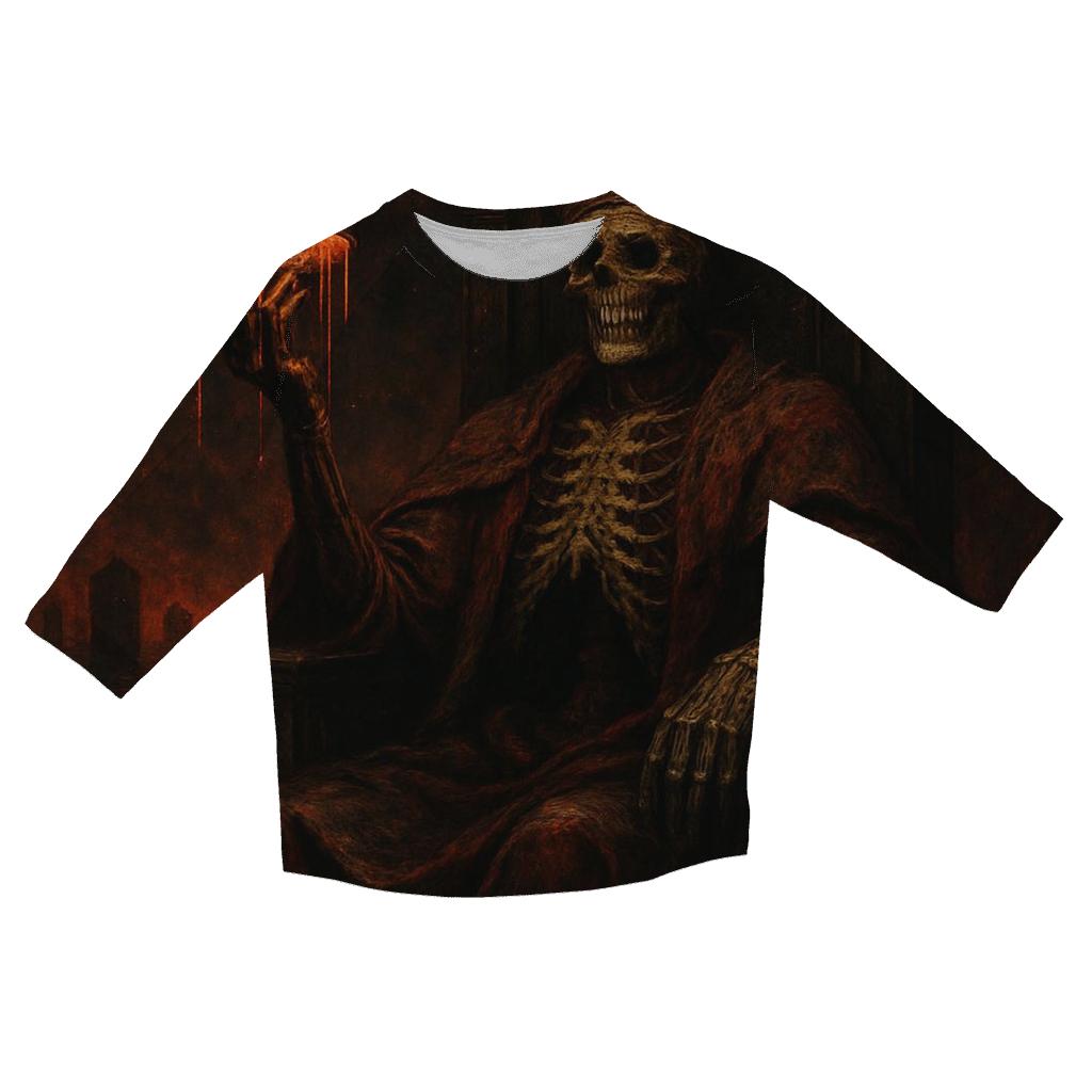 Crown Of The Drowned Inferno King fashion 3/4 sleeve shirts