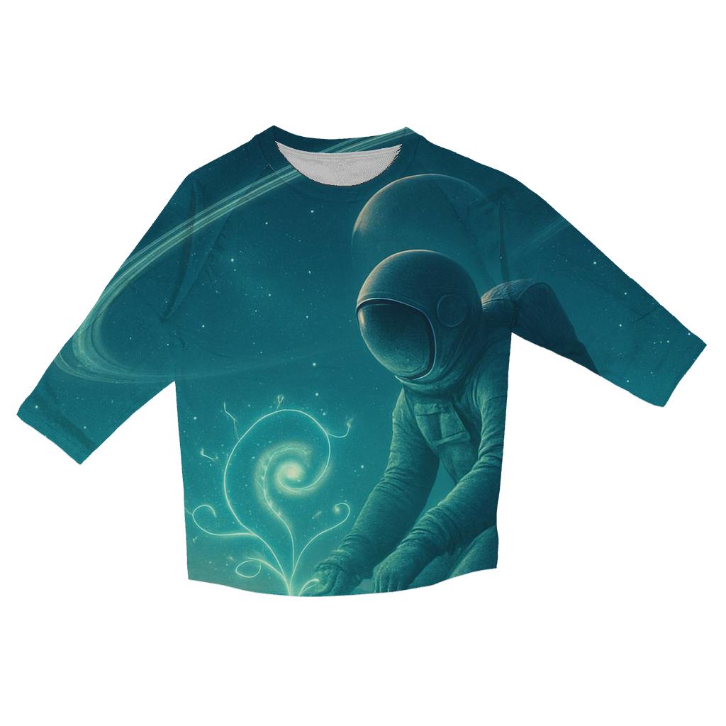Garden On A Ringed Planet personalized 3/4 sleeve tees