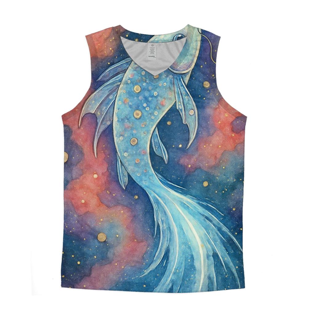 Crystal Comet Koi sports performance tank tops