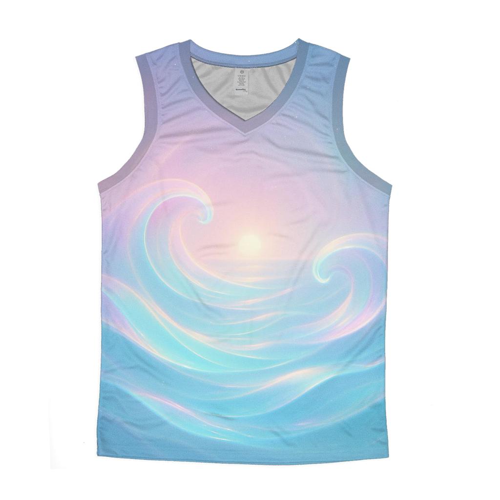 Aurora Tidal Reverie personalized athletic tanks
