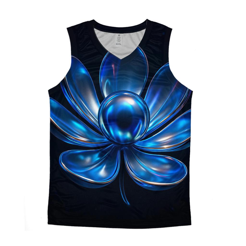 Chrome Nectar Bloom trendy fitted tank tops