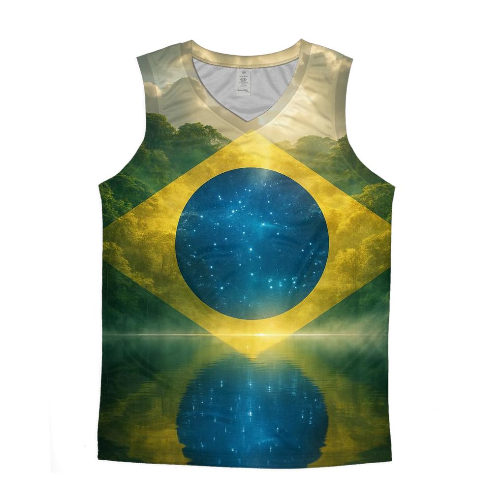 Brazil Aurora Reflection custom tank tops