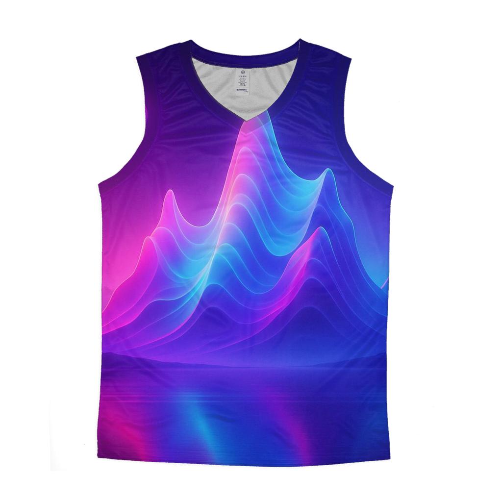 Neon Atlas Drift designer workout tanks