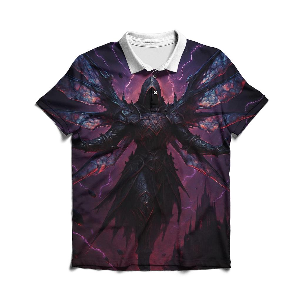 Seraph Of The Shattered Comet Choir designer slim fit polos